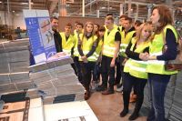 Украинские студенты посетили завод «Дунапак Таврия»